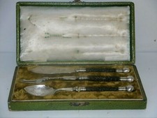 SERVICE  A ENTREMET ... GATEAU .... EN METAL ARGENTE  ... DEBUT XXème