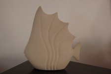 LINEASETTE  poisson tropical en céramique 18.7 cm