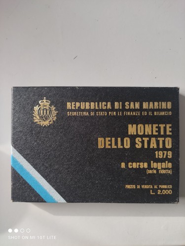 Coffret saint marin 1979 - saint,