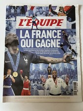 L'Equipe Journal 2/08/2018; Championnat d'Europe d'Athlétisme; La France qui gag
