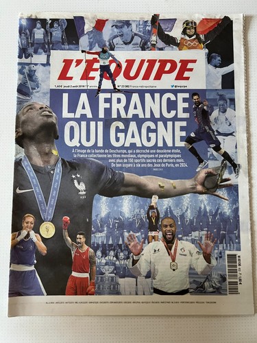 Equipe journal 08 2018 - journal, 2/08/2018