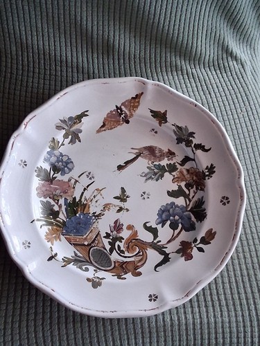 Ancienne assiette creuse - , en