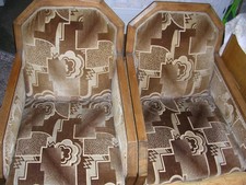 2 Fauteuils de style Art Deco 1930' Sessel Armchair