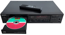VINTAGE SONY CDP-270 - LECTEUR CD HIFI - TWIN DAC - 1990 - JAPAN - QUASI NEUF !