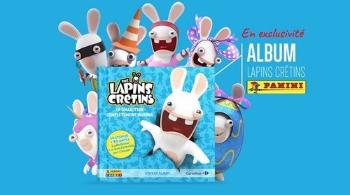 Image panini lapin cretin - image,