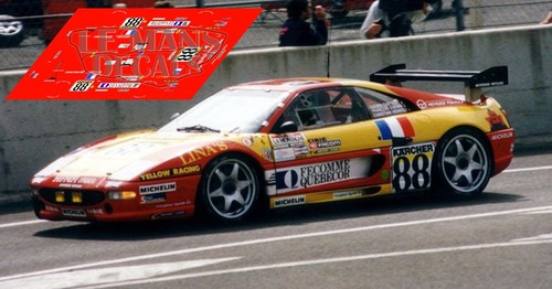 Autocollants ferrari f355 - f355, le