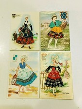 Cartes Postales Brodées