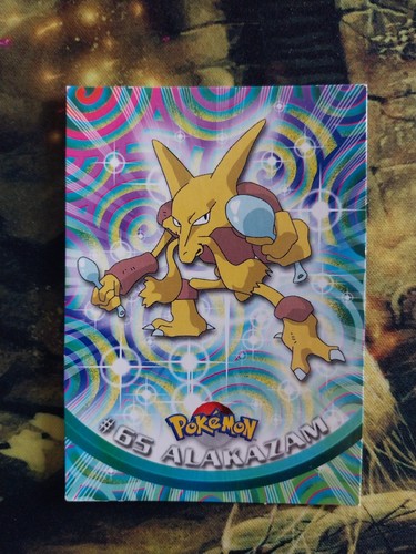 Alakazam carte pokemon - alakazam, #65
