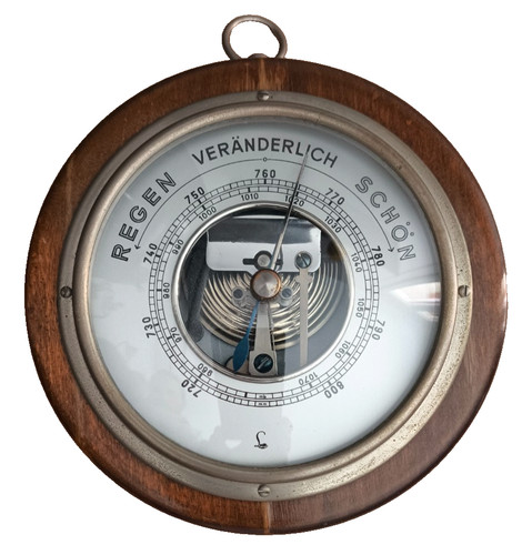 Baromètre anéroïde vintage - baromètre,