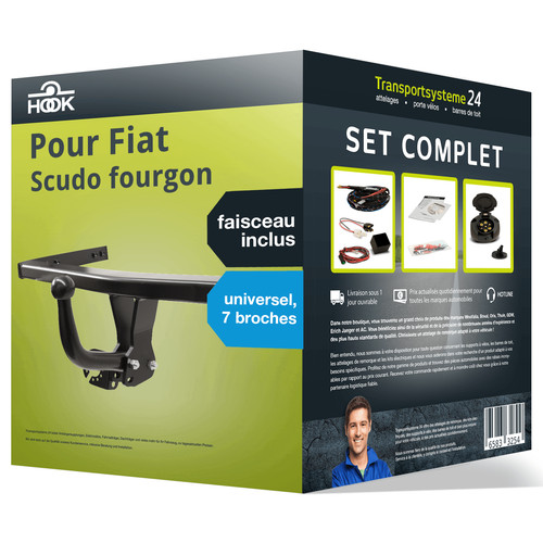 Attelage pour fiat scudo - pour,