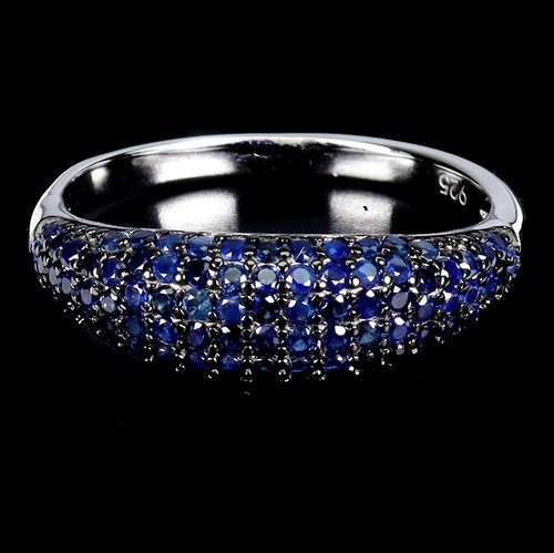 Bague argent 925 saphir - bague, en