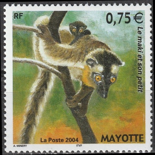 Mayotte 167 mnh singe - 167,