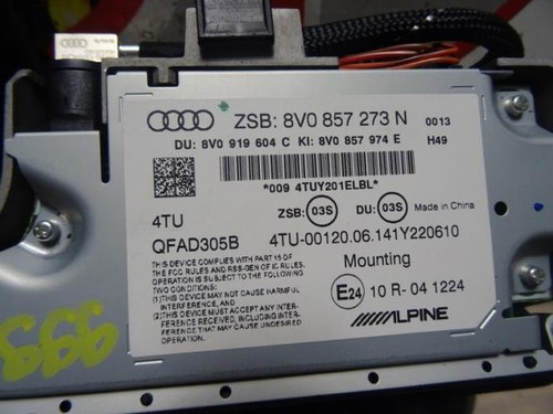 Ecran gps audi limousine - gps, a3