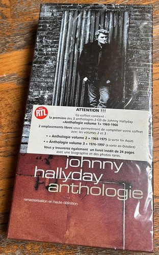 Johnny hallyday anthologie 2cd - hallyday,