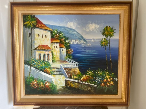 Ancien tableau peinture - ancien, huile