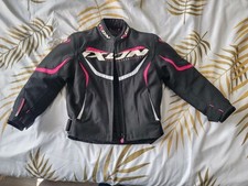 Blouson moto enfant 7-8 Ans -ixon sprinter noir Fushia + Gants Bering 8 Ans