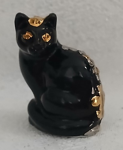 Fève chat noir - chat, longwy