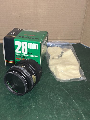 Objectif makinon 28mm - objectif,