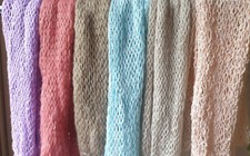 ECHARPE neuve fait main en laine brillante BERGERE de FRANCE Phildar à choisir