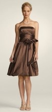 Taffeta strapless Short Bubble