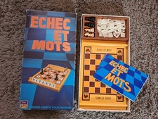 Jeux De Société Échec Et Mots Robert Laffont Vintage Complet