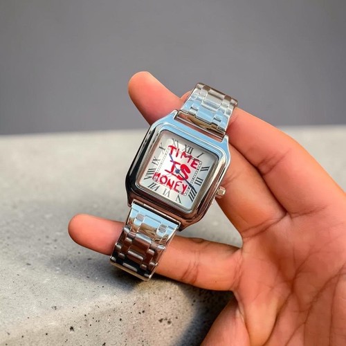 Montre vintage quartz carrée - montre,