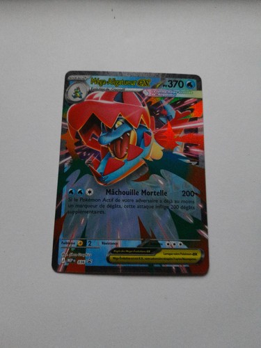 Carte pokemon mega aligatueur - carte,