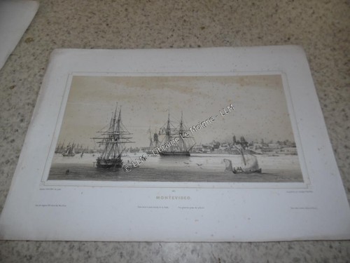 1850 montevideo vue générale - 1850.montevideo,