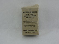 Pansement compressif Large first aid dressing ORIGINAL US ARMY WWII WW2