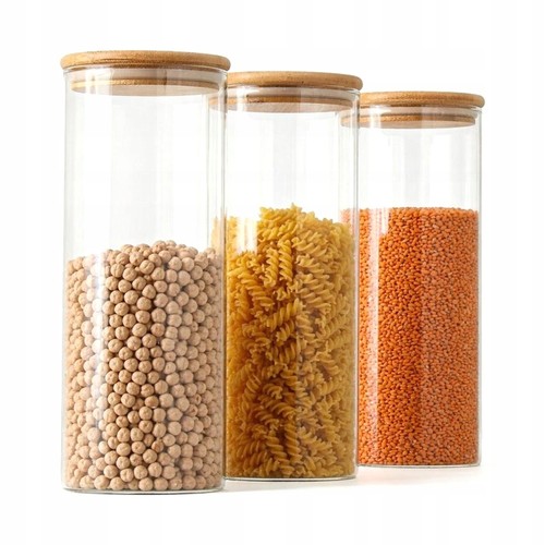 Lot bocaux verre - en,