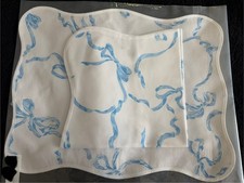 D Porthault Paris Rubans Bleu