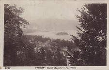 Stresa Lac Majeur Italie Italia Photo-carte sur papier carte postale
