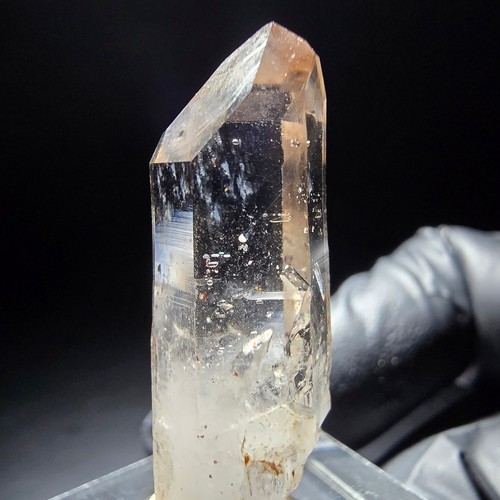 Quartz fumé fantôme - , clair