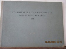 Généalogie - Stammtafeln zur