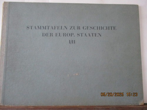 Généalogie stammtafeln zur - généalogie,