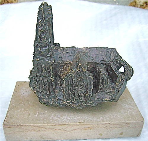 Sculpture bronze de notre - sculpture,