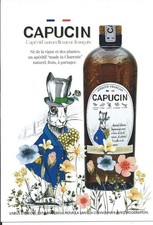 CP Pub:  CAPUCIN l'apéritif naturellemnt français " Made in Charente "