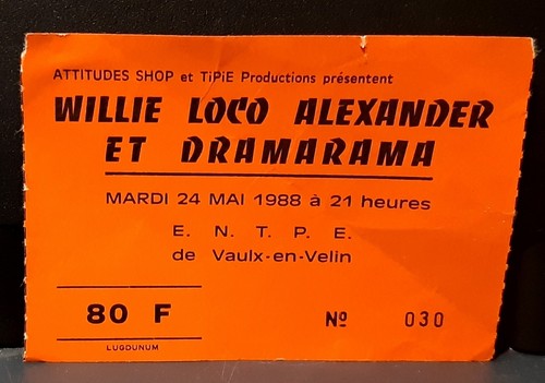 Ticket billet used place - used,