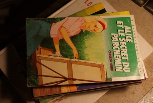 Bibliotheque vert alice - -,