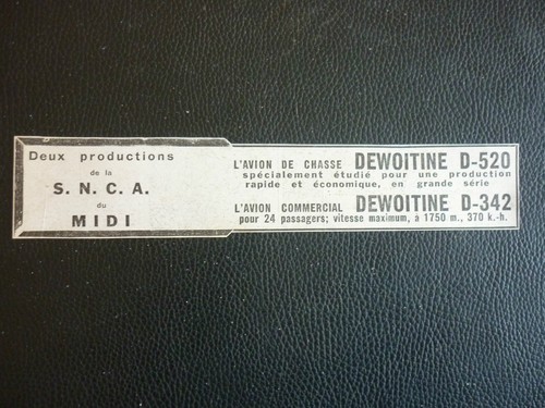 1938 pub snca midi avions - pub,