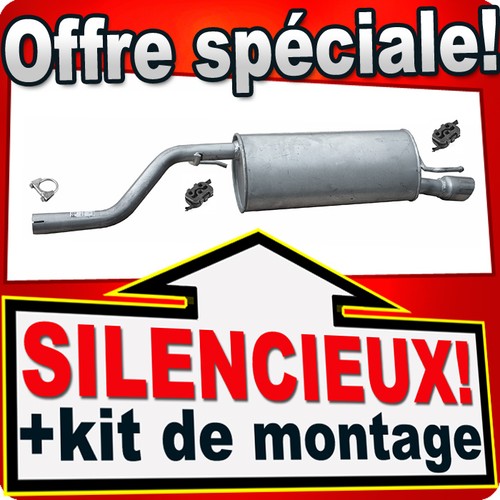 Silencieux arriere pour opel - arriere,