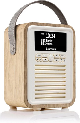Retro mini radio - vq, dab+/fm