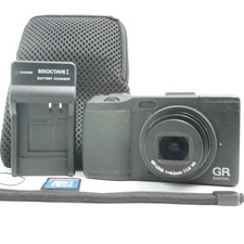 [NEUF] Appareil photo compact Ricoh GR Digital IV 10,4 MP noir avec étui char...