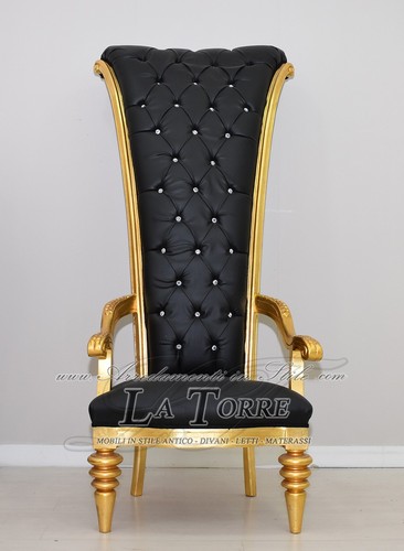 Fauteuil trône luigi - trône,
