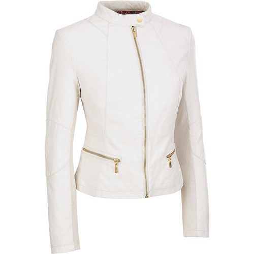 Blouson cuir véritable - blouson, en