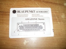 NOTICE D'EMPLOI BLAUPUNKT autoradio AMAZONE Stéreo