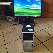PC de bureau Windows XP Pentium 4 HT 3,2 GHz RAM1 Go disque dur 80 Go HP Comp...