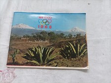 Jeux olympiques Mexico 68 documents ville MEXICO  photo papier vintage