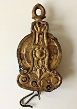 POULIE ANCIENNE EN FONTE POUR