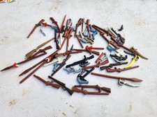 Lot 70 armes Playmobil vintage fusils sabres pistolets accessoires